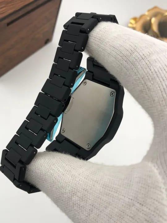 Luxury Black Arabic  Aura Watch